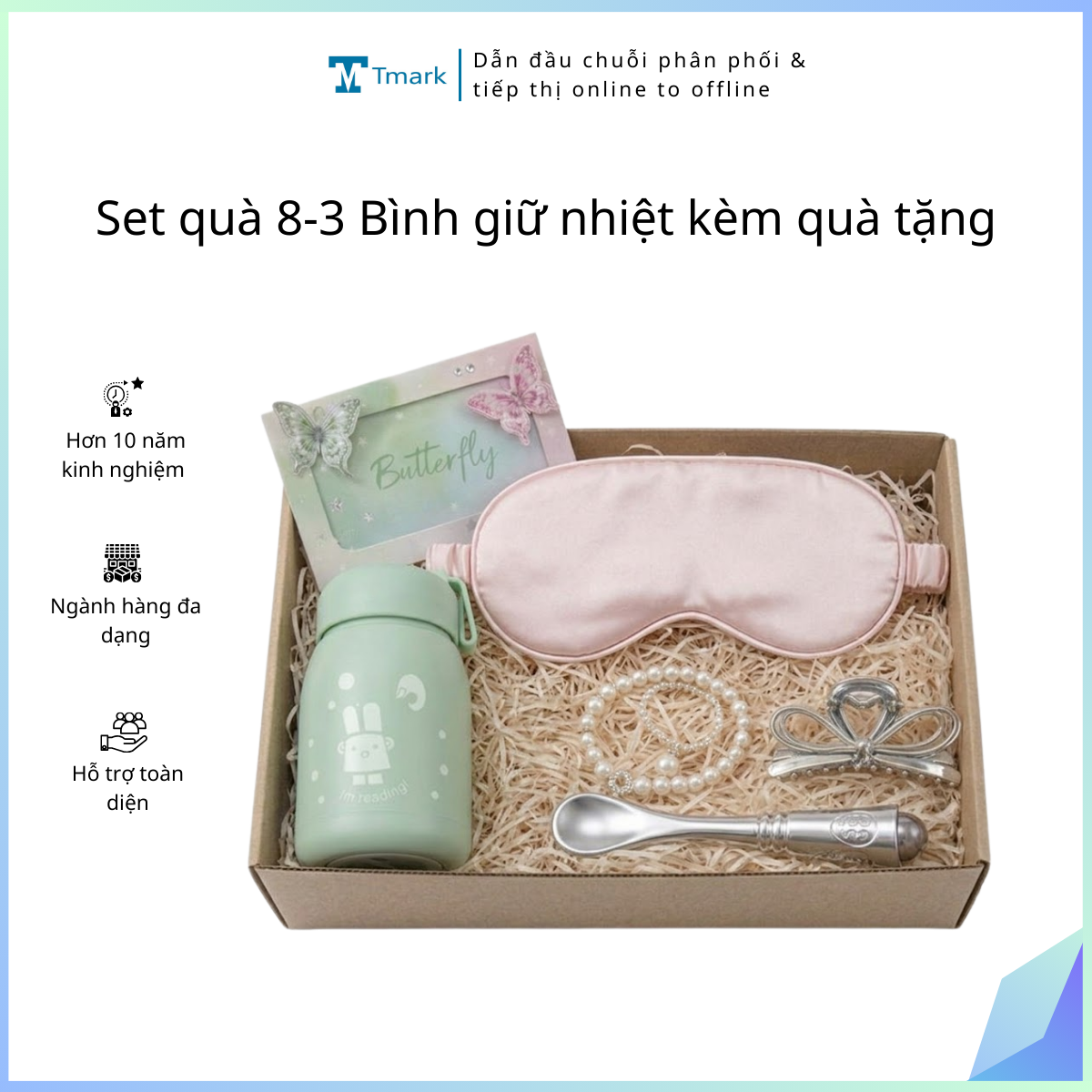 Set-qua-8-3-Binh-giu-nhiet-kem-qua-tang-Kien-100-set- Set quà 8-3 Bình giữ nhiệt kèm quà tặng (Kiện 100 set) - Ảnh 1