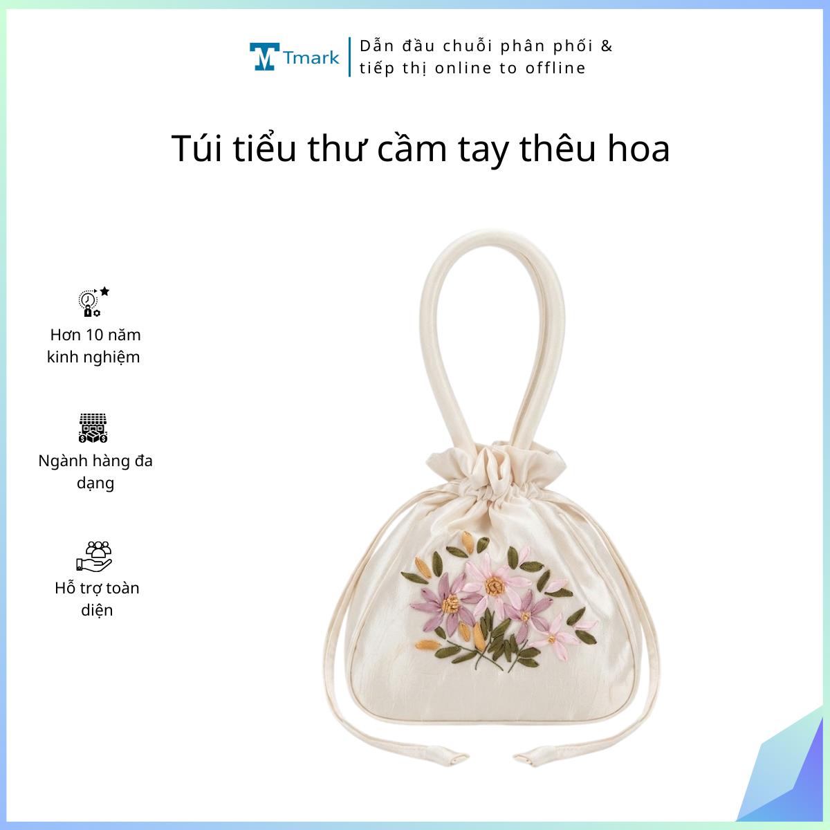 Tui-tieu-thu-cam-tay-theu-hoa Túi tiểu thư cầm tay thêu hoa - Ảnh 1