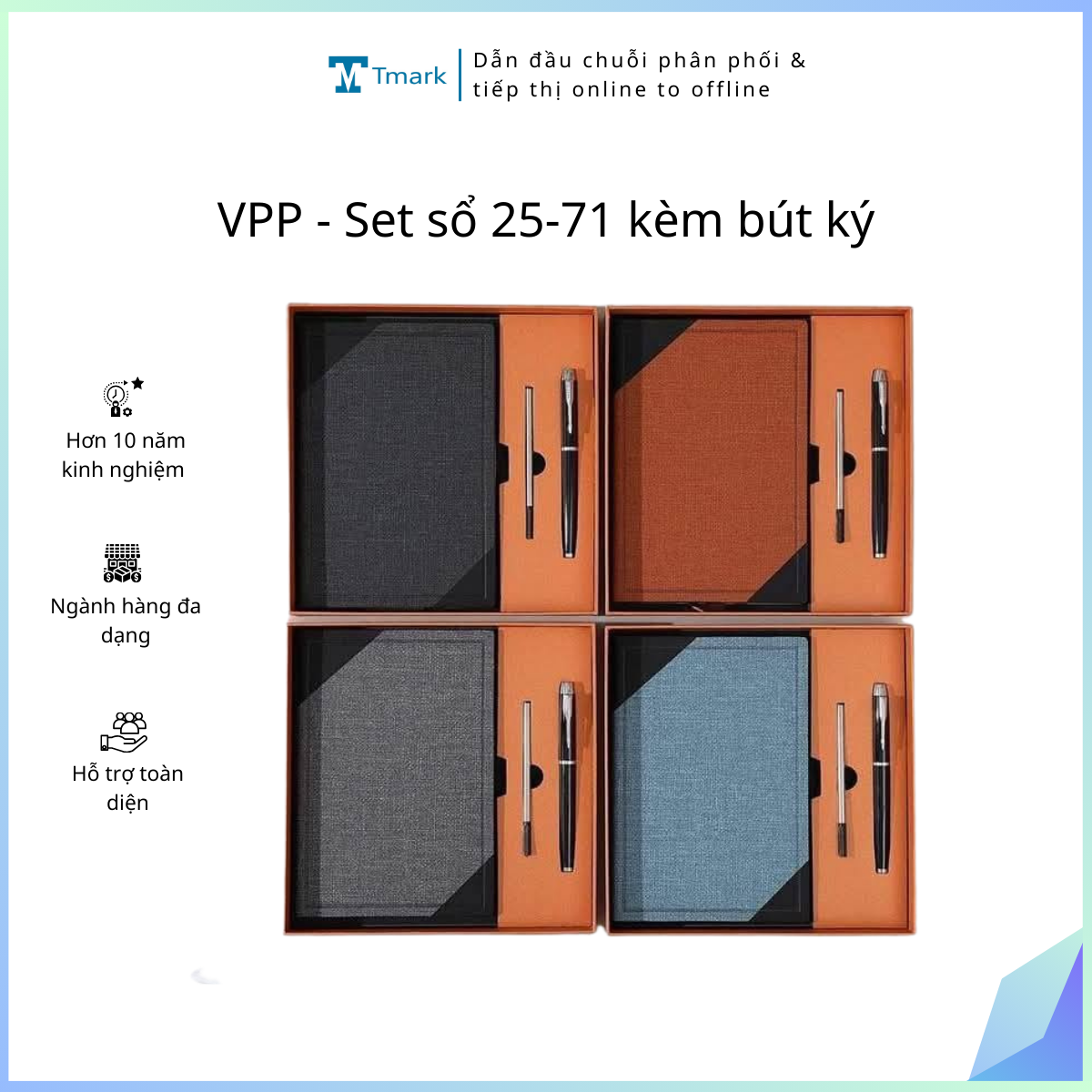 VPP-Set-so-25-71-kem-but-ky-Kien-48-set- VPP - Set sổ 25-71 kèm bút ký (Kiện 48 set) - Ảnh 1