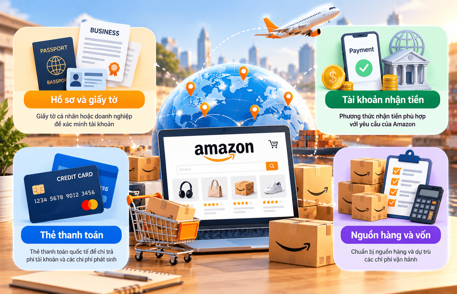 bán hàng qua amazon