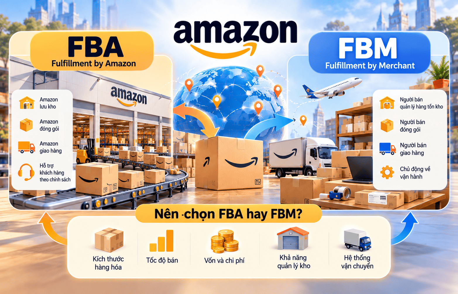 bán hàng qua amazon