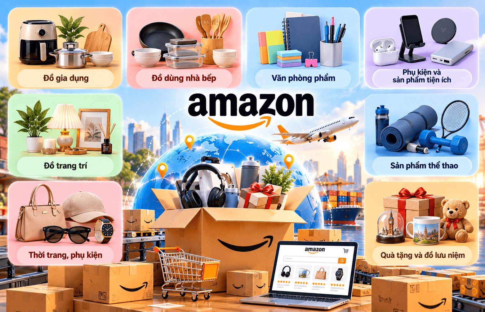 bán hàng qua amazon