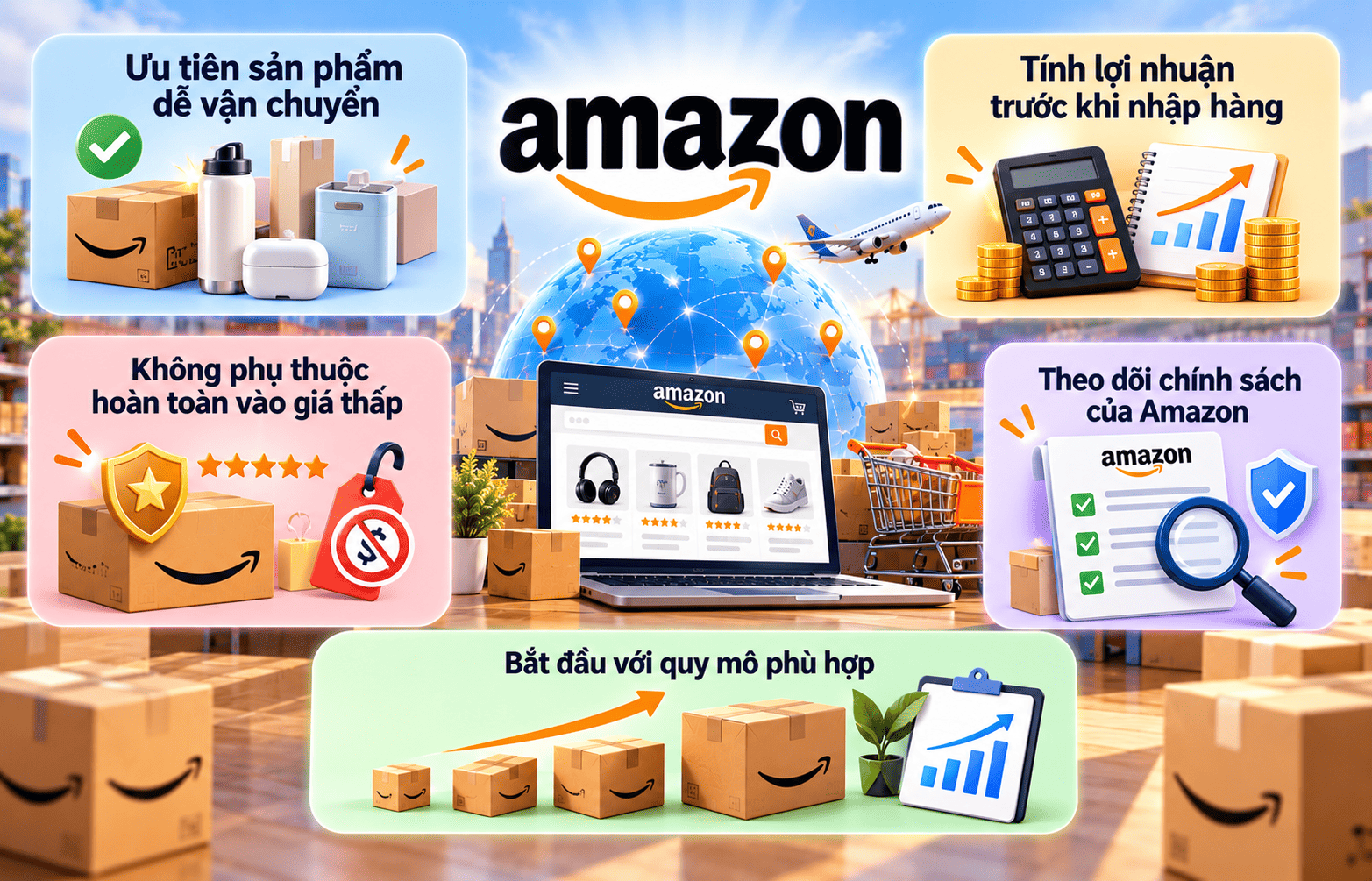 bán hàng qua amazon