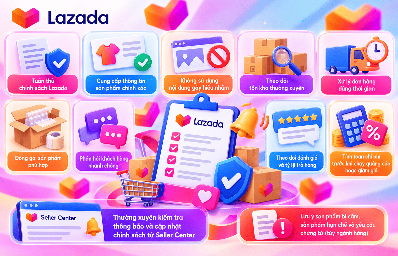 bán hàng trên Lazada
