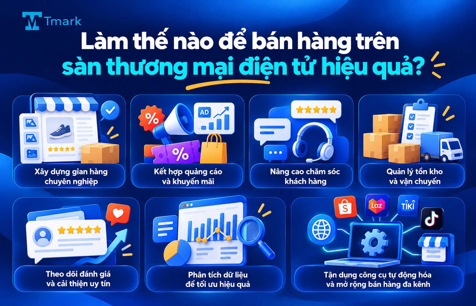 bán hàng trên sàn thương mại điện tử