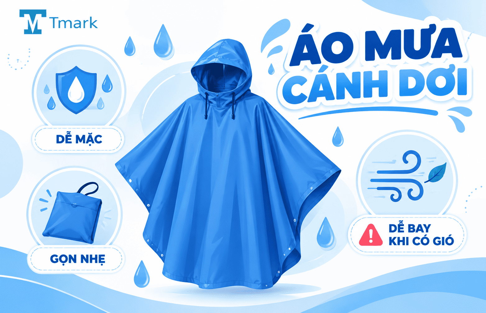 Các loại áo mưa