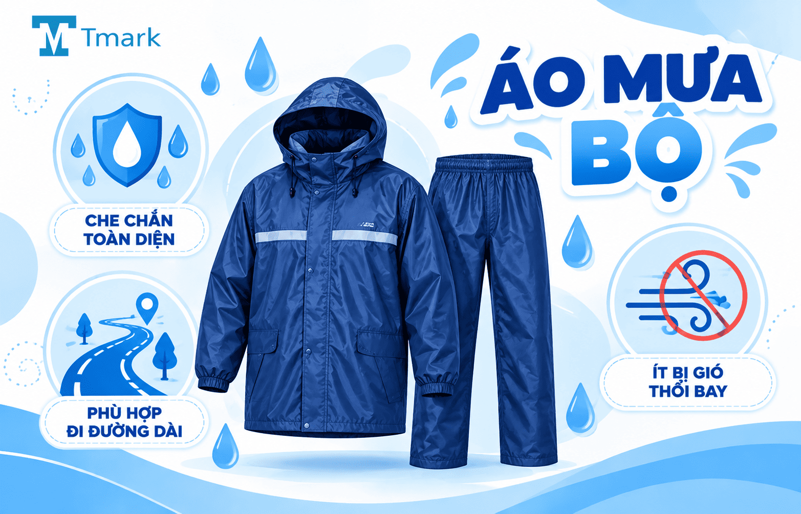 Các loại áo mưa