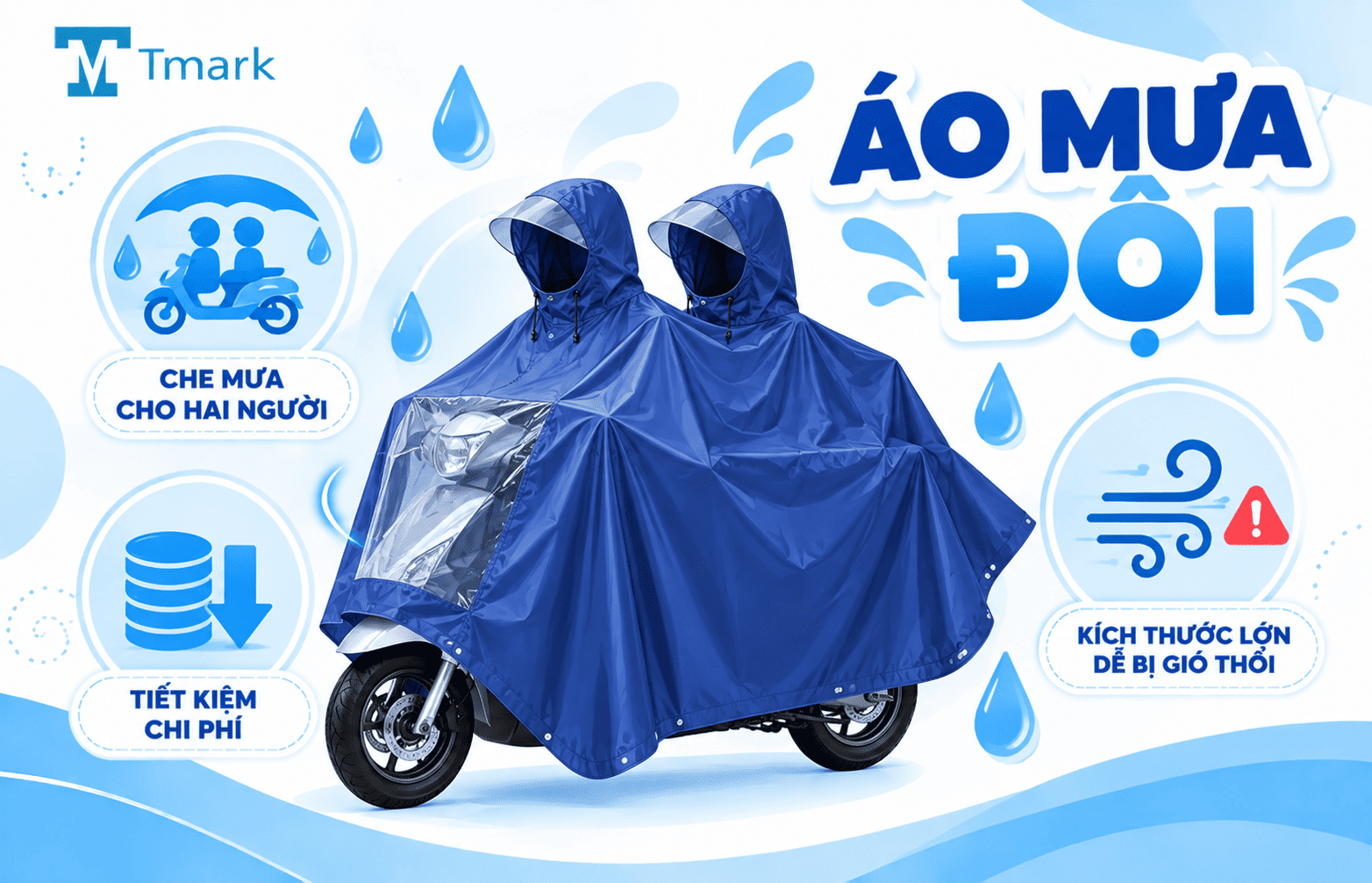 Các loại áo mưa
