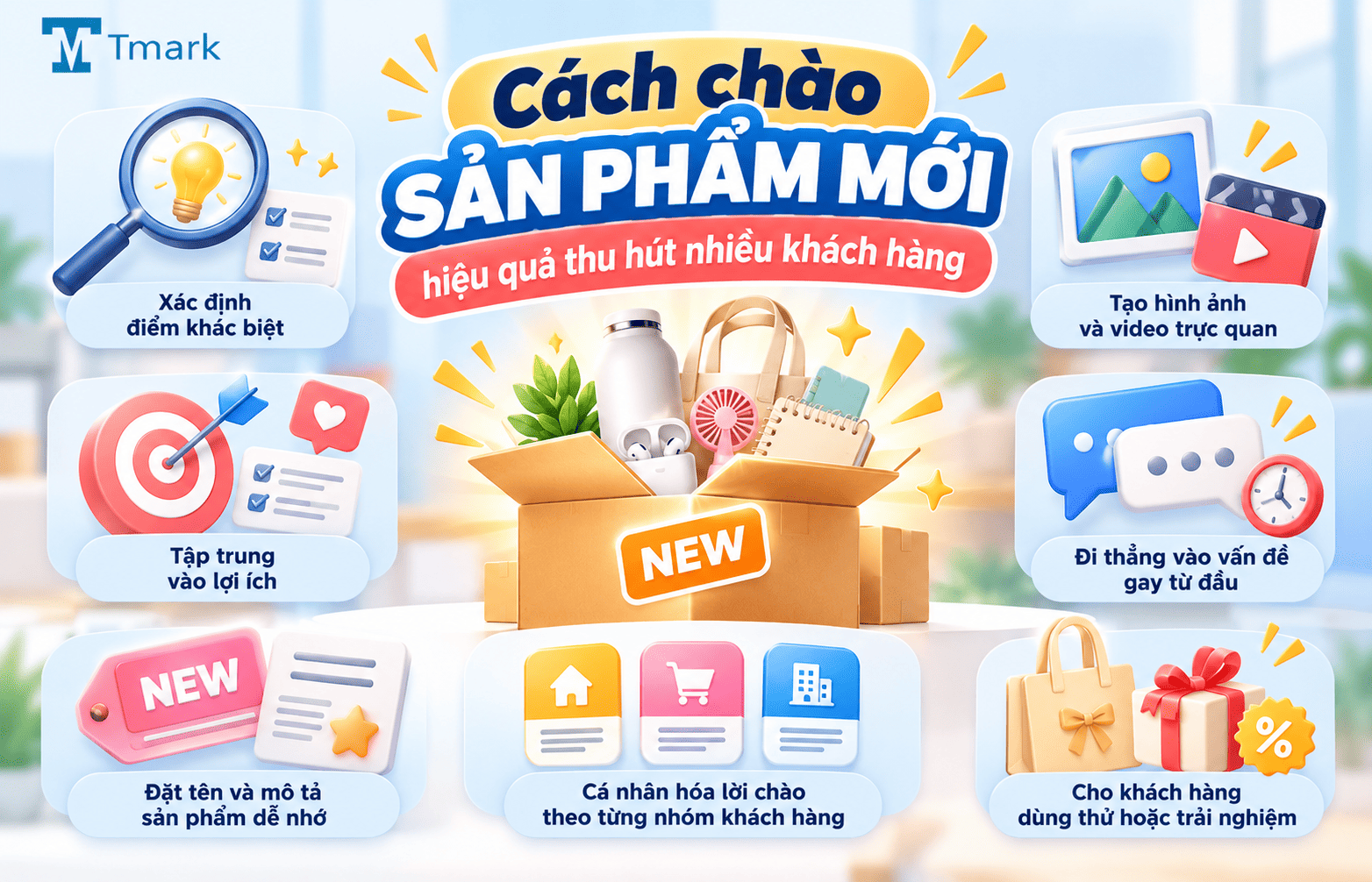 Cách chào sản phẩm mới