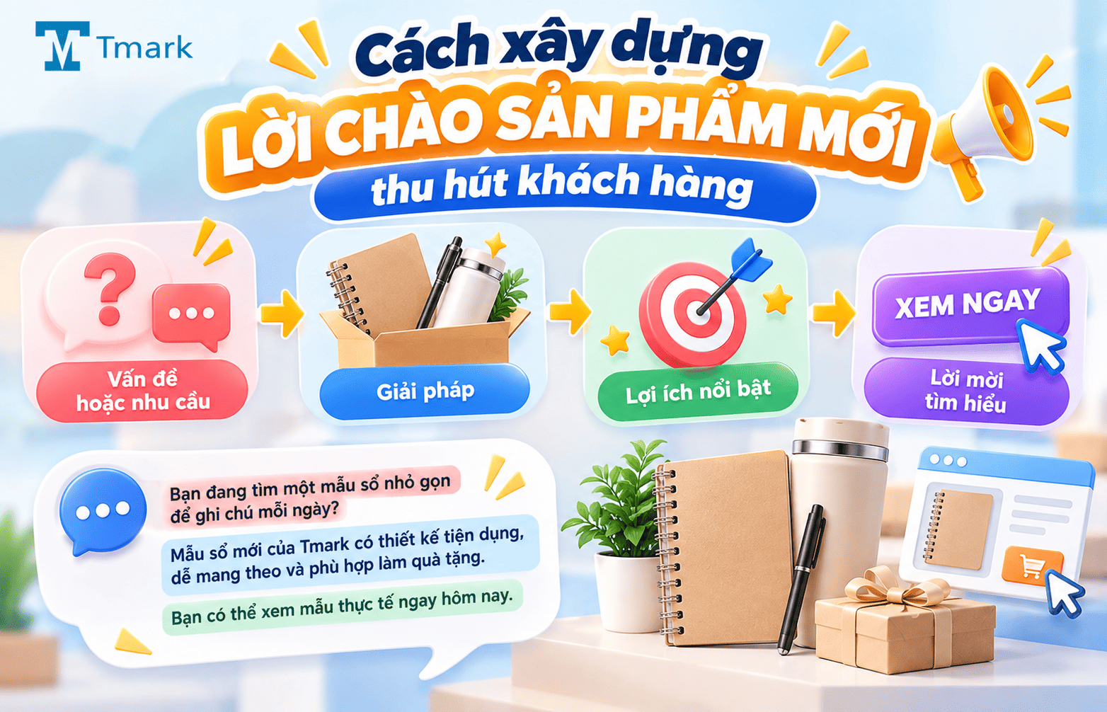 Cách chào sản phẩm mới