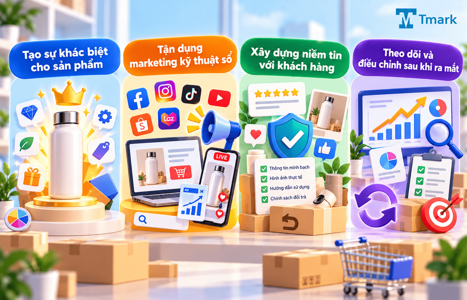 Cách làm thị trường cho sản phẩm mới