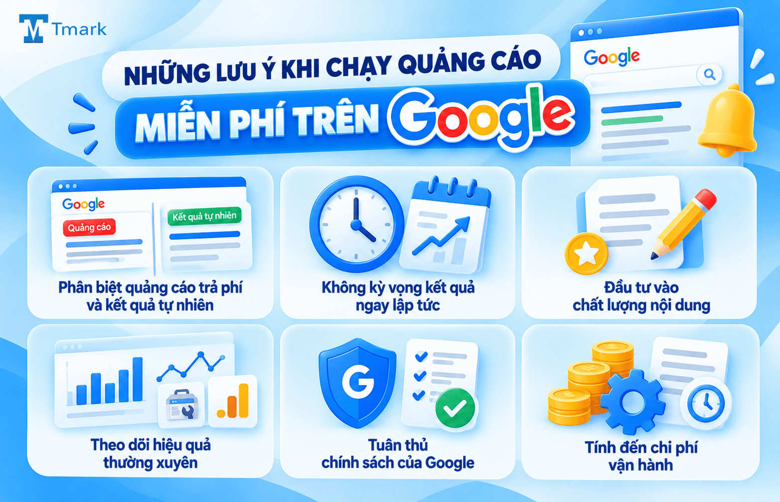 Chạy quảng cáo miễn phí trên Google