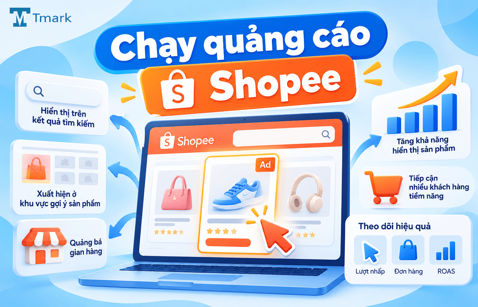 chạy quảng cáo Shopee