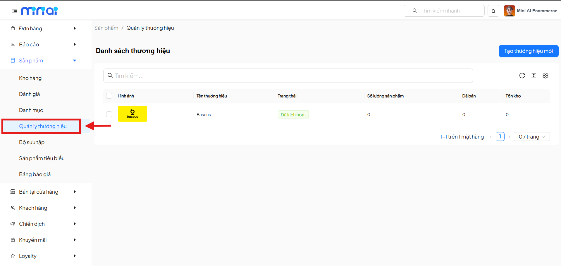 sử dụng mini app