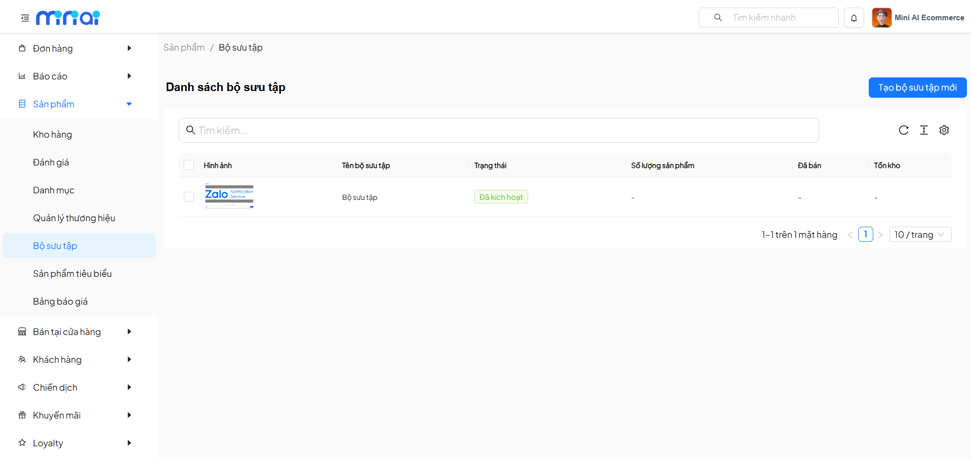 sử dụng mini app