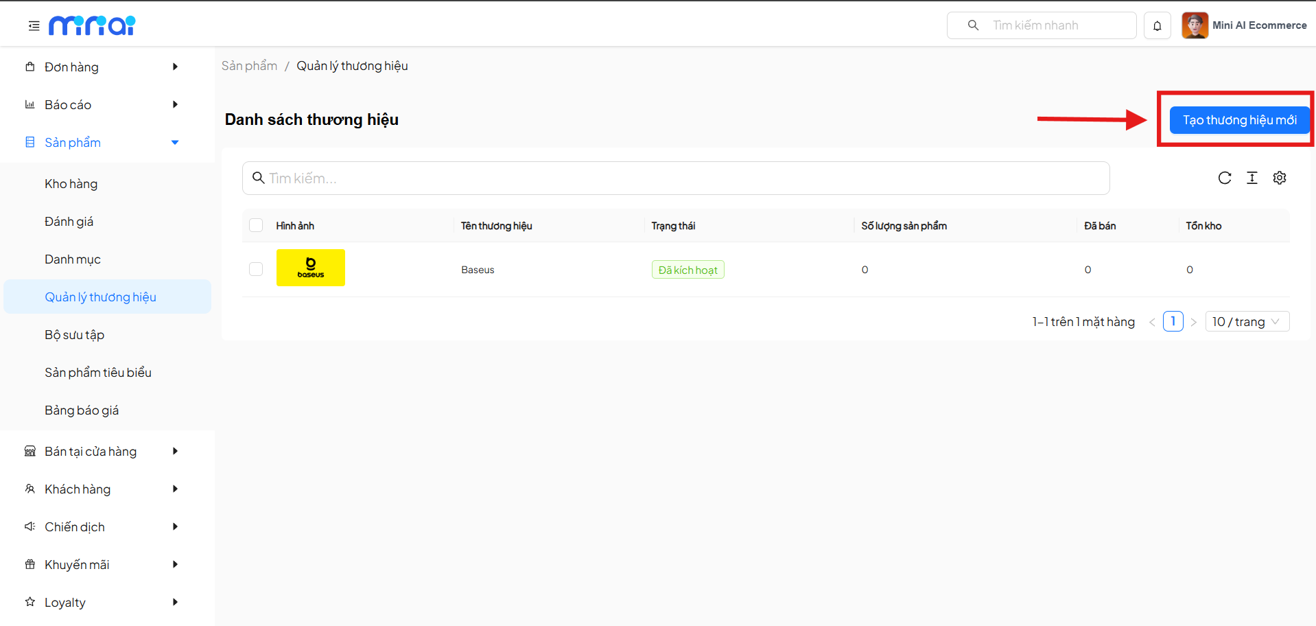 sử dụng mini app
