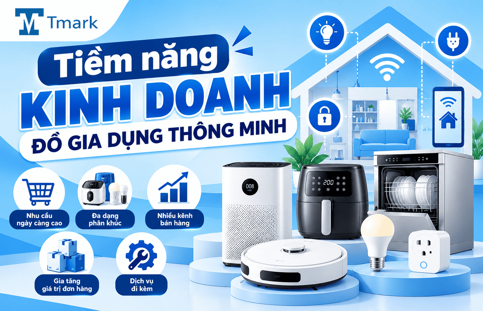 kinh doanh đồ gia dụng thông minh