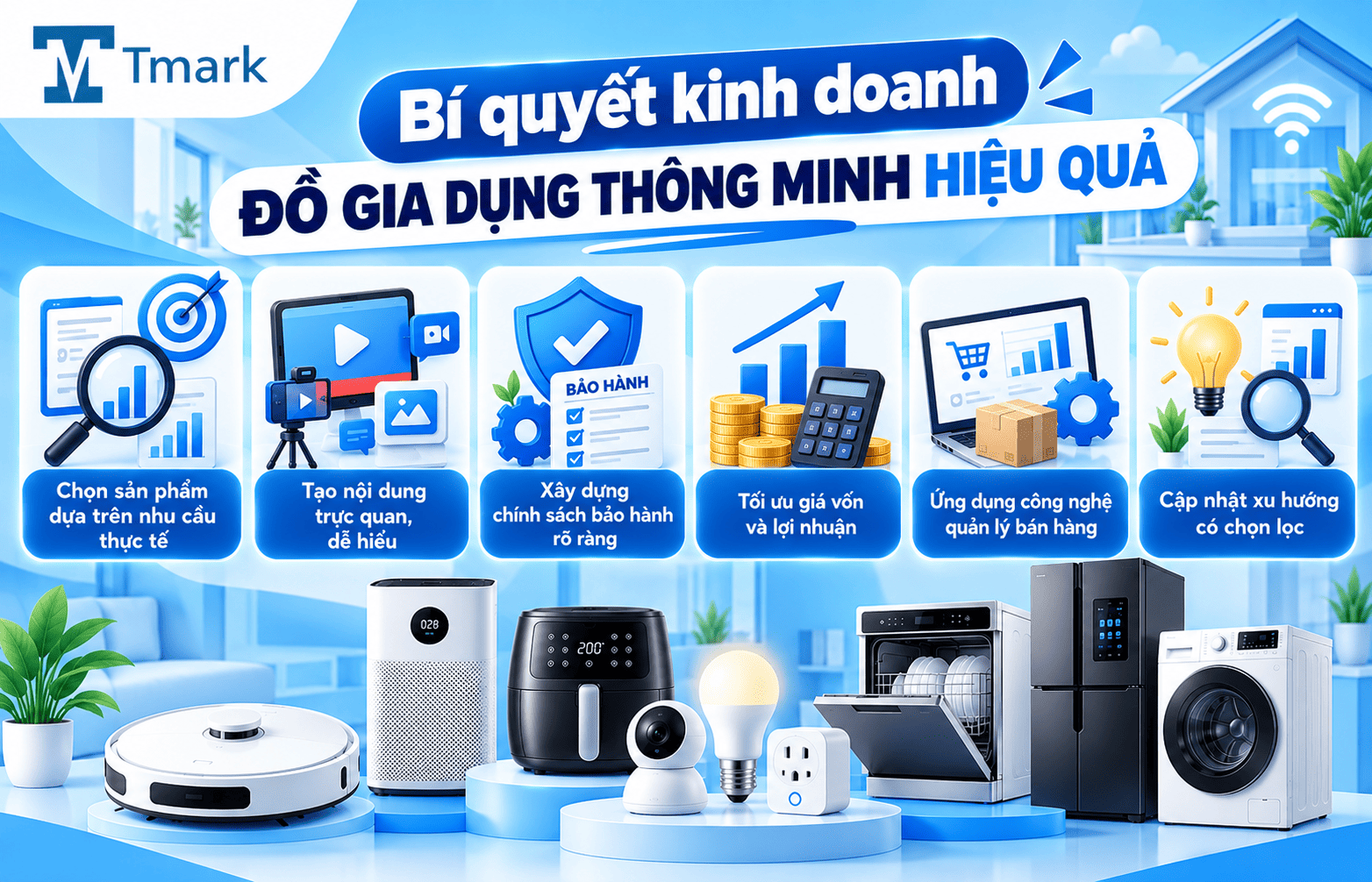 kinh doanh đồ gia dụng thông minh