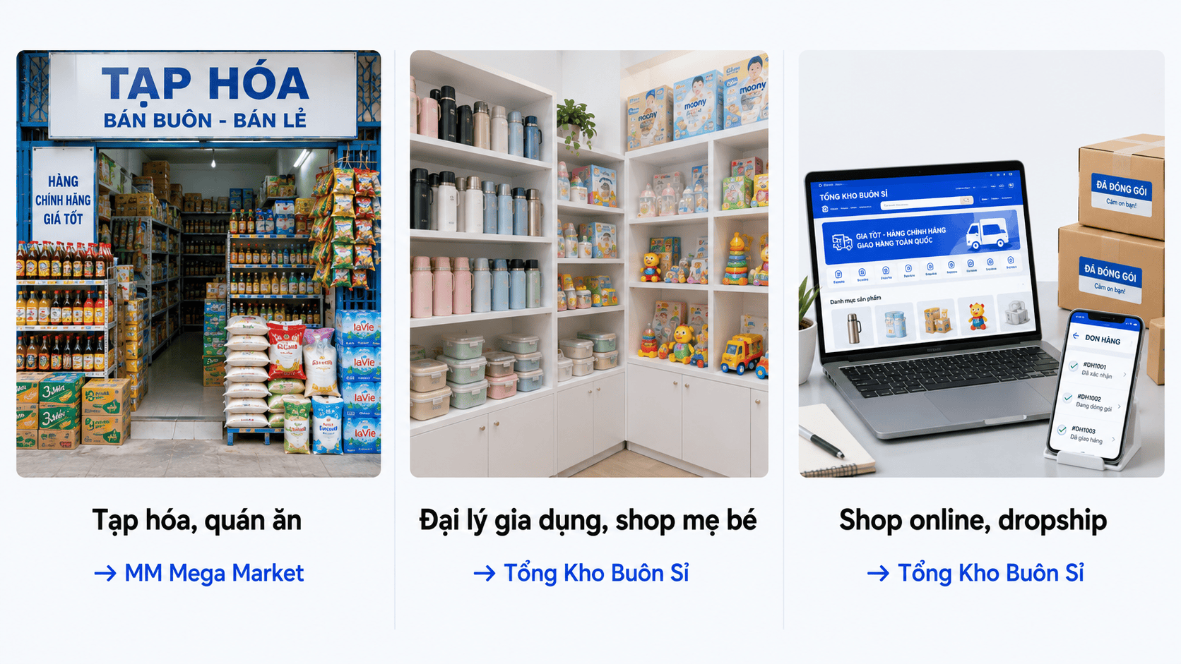 siêu thị bán sỉ tại việt nam