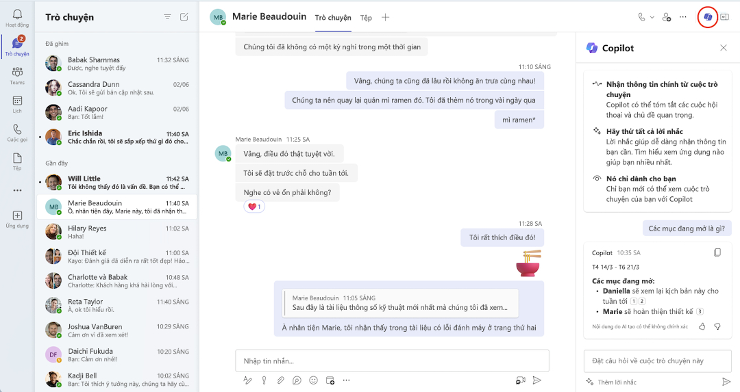 sử dụng microsoft teams
