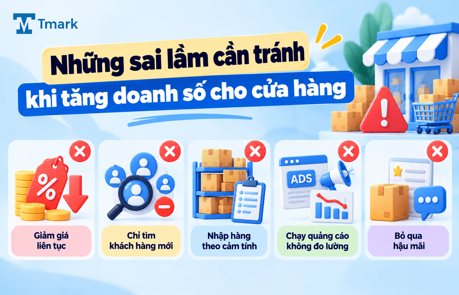tăng doanh số cho cửa hàng