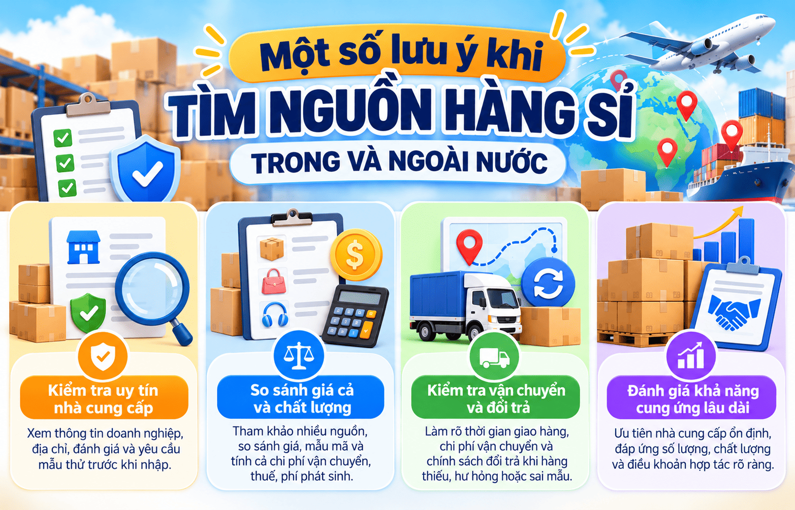 tìm nguồn hàng