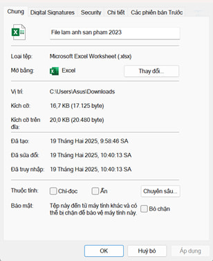 tạo file báo giá