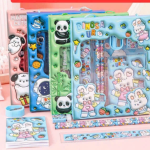 Set học tập hoạt hình 3D 6 chi tiết (Kiện 200 bộ)