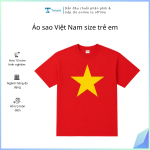 Áo sao Việt Nam size trẻ em (Kiện 100 cái)