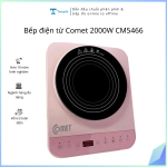 Bếp điện từ Comet 2000W CM5466 (Kiện 4 cái)