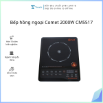 Bếp hồng ngoại Comet 2000W CM5517 (Kiện 5 cái)