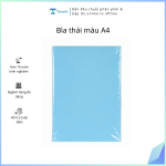 Bìa thái màu A4 - 180gsm