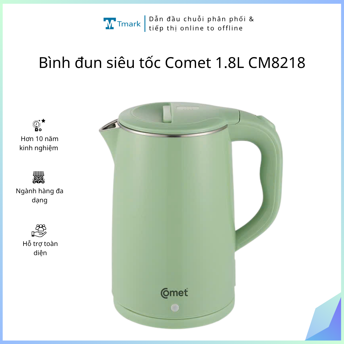 Binh-dun-sieu-toc-Comet-1-8L-CM8218-Kien-12-cai- Bình đun siêu tốc Comet 1.8L CM8218 (Kiện 12 cái) - Ảnh 1