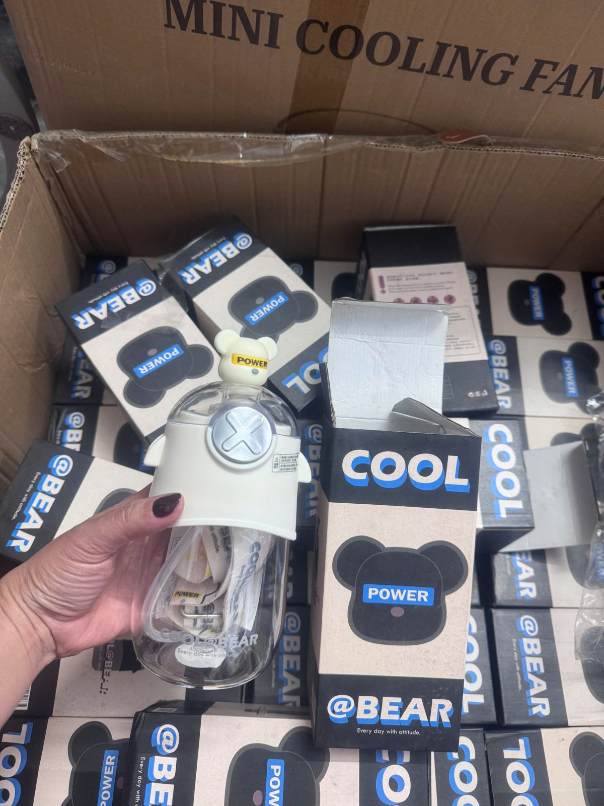 Bình đựng nước Gấu Cool (kiện 126 cái) - Ảnh 2