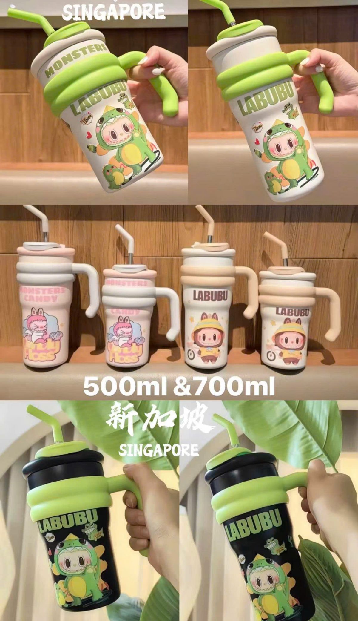 Bình giữ nhiệt tay cầm 700ml (Kiện 40 cái) - Ảnh 3