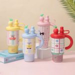 Bình inox quai cầm charm táo 800ml (kiện 40 cái)