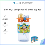 Bình nhựa đựng nước trẻ em có dây đeo (kiện 60 cái)
