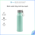 Bình nước thủy tinh lúa mạch (Kiện 95 cái)(Hàng nguyên kiện)