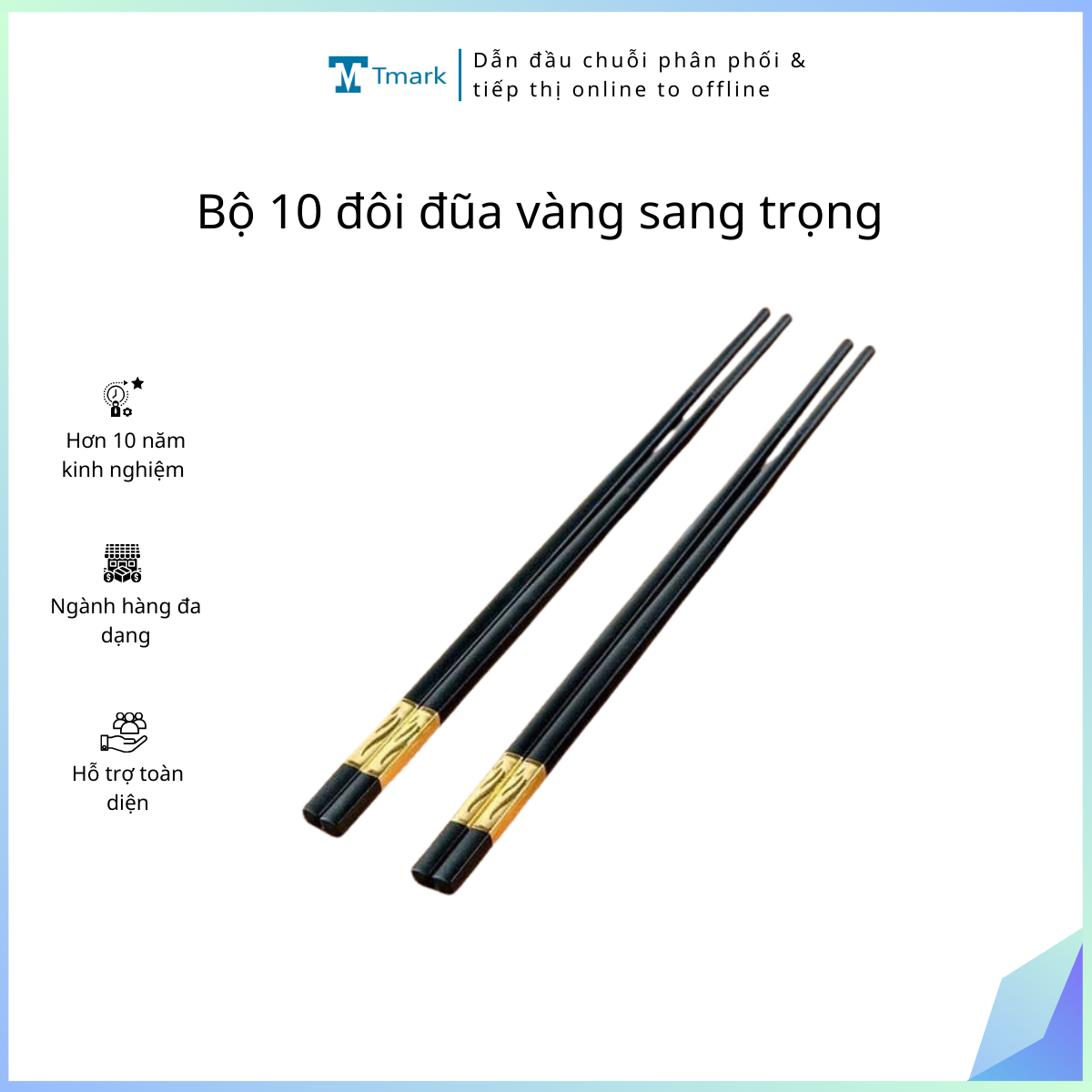 Bo-10-doi-dua-vang-sang-trong-Han-Quoc-Tmark-Kien-100-hop-_B6DDV658 Bộ 10 đôi đũa vàng sang trọng Hàn Quốc Tmark (Kiện 100 hộp) - Ảnh 1