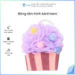 Bông tắm hình bánh kem (Kiện 60 Cái)