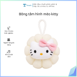Bông tắm hình mèo kitty (Kiện 60 cái)