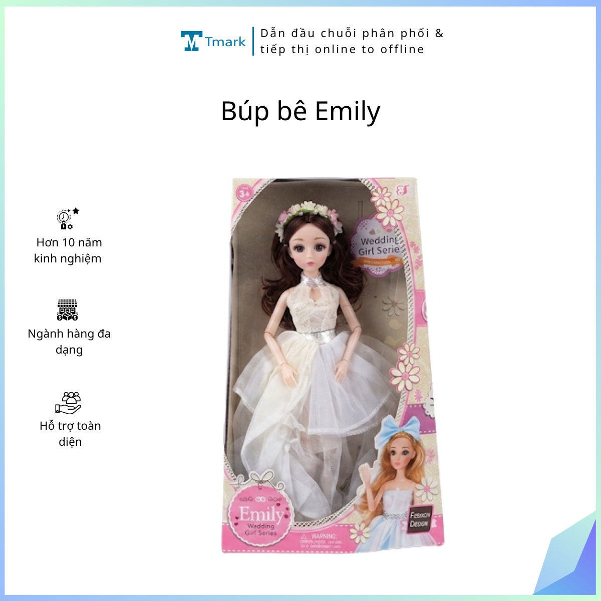 Bup-be-Emily-Kien-62-cai- Búp bê Emily (Kiện 62 cái) - Ảnh 1