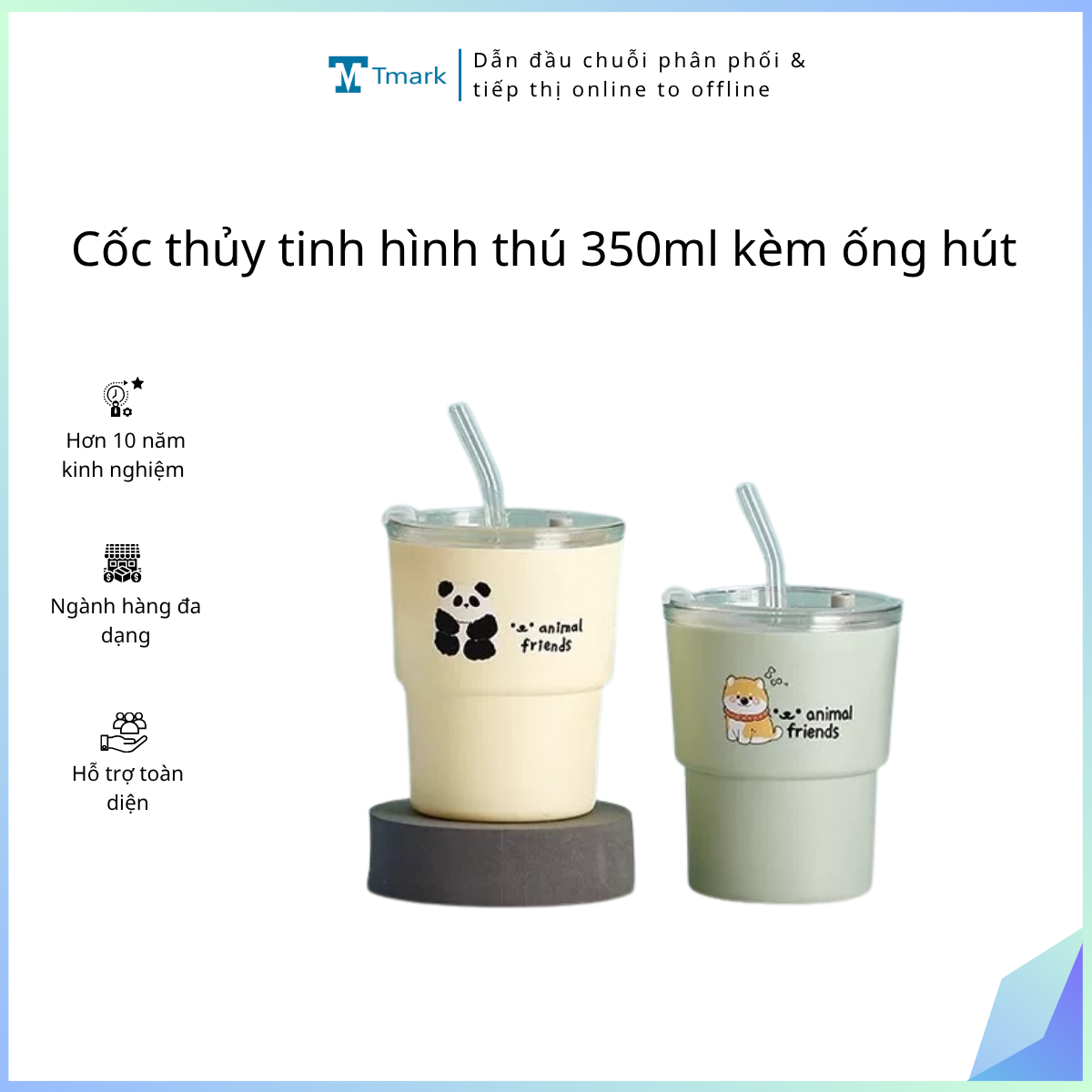 Coc-thuy-tinh-hinh-thu-350ml-kem-ong-hut-Kien-70-cai- Cốc thủy tinh hình thú 350ml kèm ống hút (Kiện 70 cái) - Ảnh 1