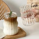 Cốc thủy tinh lượn sóng 530ml (Kiện 100 cái)