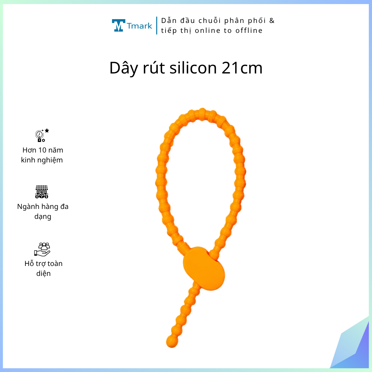 Day-rut-silicon-21cm-Kien-1000-Cai-1 Dây rút silicon 21cm (Kiện 1000 Cái) - Ảnh 1