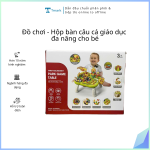 Đồ chơi - Hộp bàn câu cá giáo dục đa năng cho bé (Kiện 12 cái)