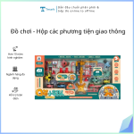 Đồ chơi - Hộp các phương tiện giao thông (Kiện 36 cái)