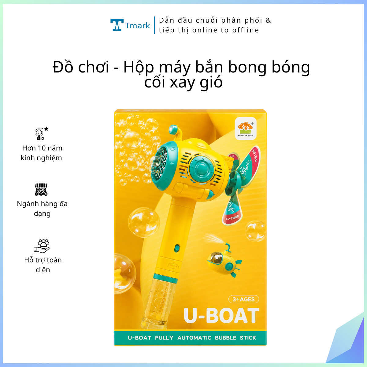 Do-choi-Hop-may-ban-bong-bong-coi-xay-gio-Kien-48-cai- Đồ chơi - Hộp máy bắn bong bóng cối xay gió (Kiện 48 cái) - Ảnh 1