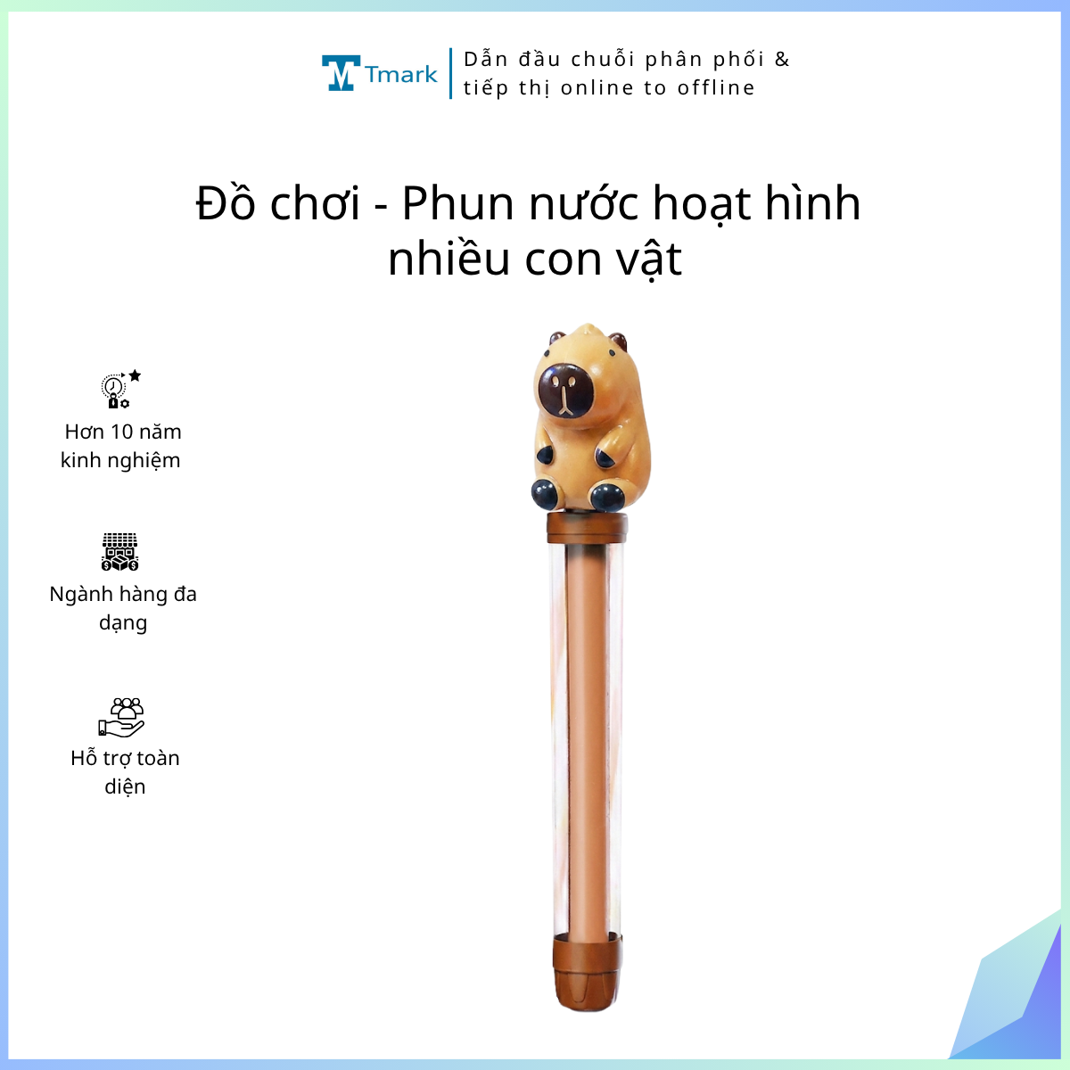 Do-choi-Phun-nuoc-hoat-hinh-nhieu-con-vat-Kien-160-cai- Đồ chơi - Phun nước hoạt hình nhiều con vật (Kiện 160 cái) - Ảnh 1