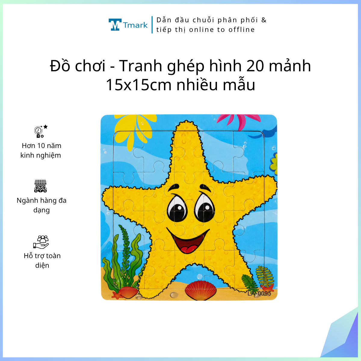 Do-choi-Tranh-ghep-hinh-20-manh-15x15cm-nhieu-mau-Kien-600-cai- Đồ chơi - Tranh ghép hình 20 mảnh 15x15cm nhiều mẫu (Kiện 600 cái) - Ảnh 1